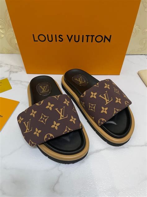 lv slip ons womens|Women's Mules & Slides .